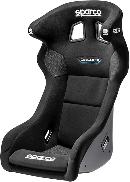 Amazon.com: SPARCO 008011RNR SEAT CIRCUIT II QRT BLACK: Automotive