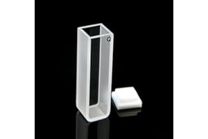 SCIENCE OUTLET Set of 2 Quartz Cuvette, Standard,10mm, 3.5 mL, Spectrometer Cell