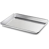 New Star Foodservice 36800 Commercial-Grade 12-Gauge Aluminum Open Bead Sheet Pan/Bun Pan, 18" L x 26" W x 2" H (Full Size) |
