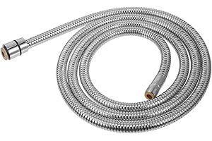 NUOBESTY Flexible Stainless Steel Shower Hose Leakproof Connector Tube with Male Female Threads