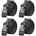 MAGARROW 78" x 1" Strap Buckle Packing Straps Adjustable 1-Inch Belt