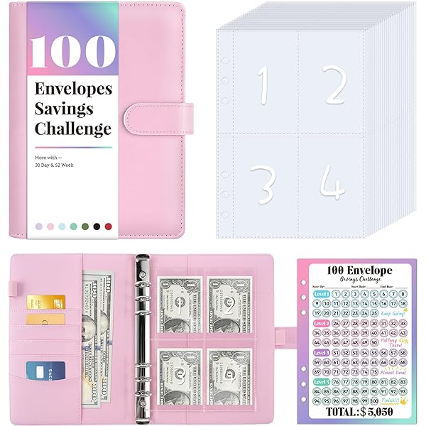 100k Savings Challenge Book: The Ultimate Guide to Save