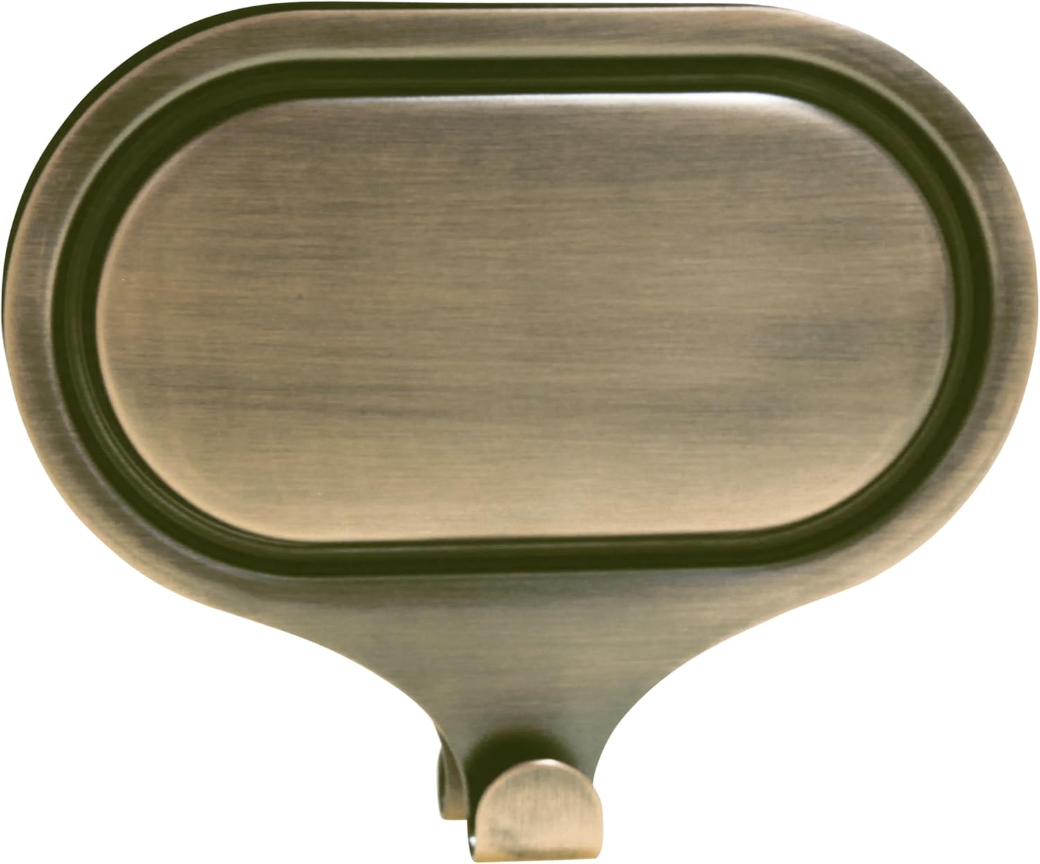 Wreath Hangers - Haute Decor Attract® Large Dual Pinch-Free Magnetic Wreath Hanger - Strong Pair of Magnetic Hooks for Single-Pane Glass or Metal Surfaces (Antique Brass)