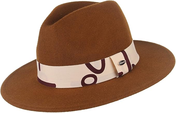 Amazon Gemvie 中折れ帽 紳士帽 女優帽 ベルト飾り レトロ メンズ レディース 日焼け止め つば広 フェルトハット ソフトハット ユニセックス お出かけ 防寒 秋冬 帽子 ハット コーヒー色 ベレー帽 通販