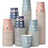 Lamosi 300 Pack - 5 oz Paper Cups, Bathroom Cups 5 oz Paper, Small Disposable Mouthwash Cups, Mini Espresso Cups Hot or Cold 