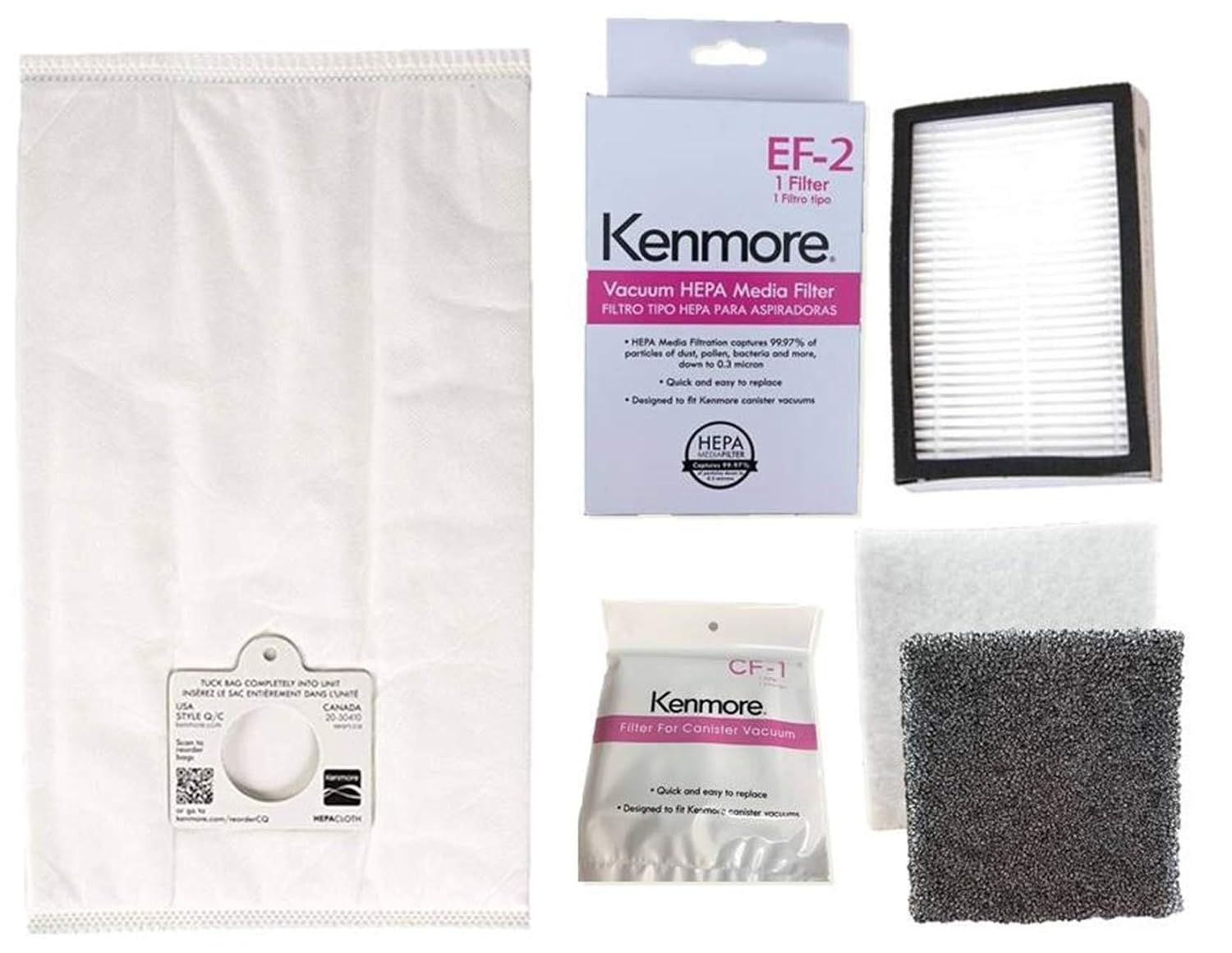 Which Is The Best Sears Kenmore Type C Canister Vacuum Bags 5055 50557 And 50558