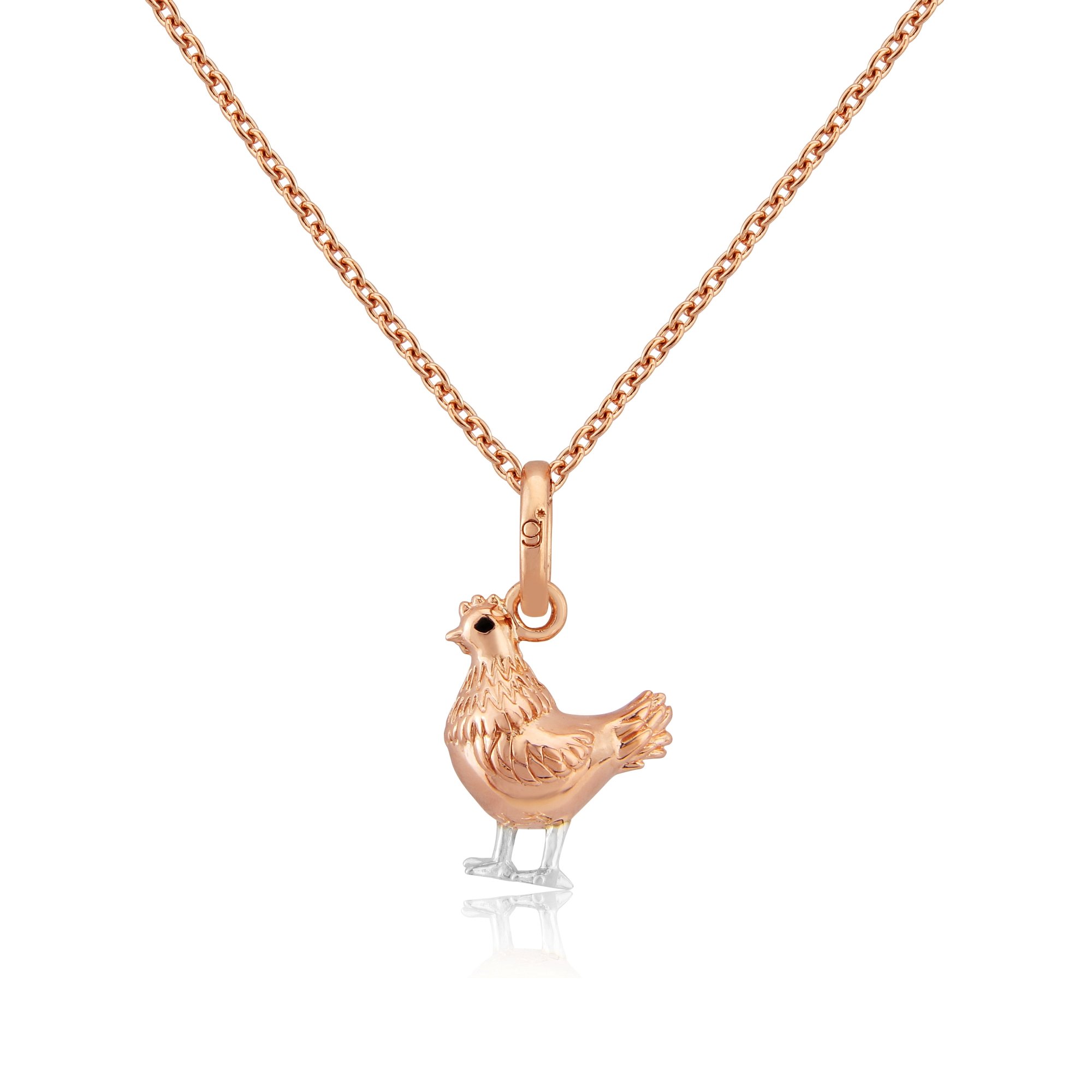 Gemma J Chicken Pendant