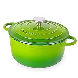 Cast Iron Pot with Lid – Non-Stick Ovenproof