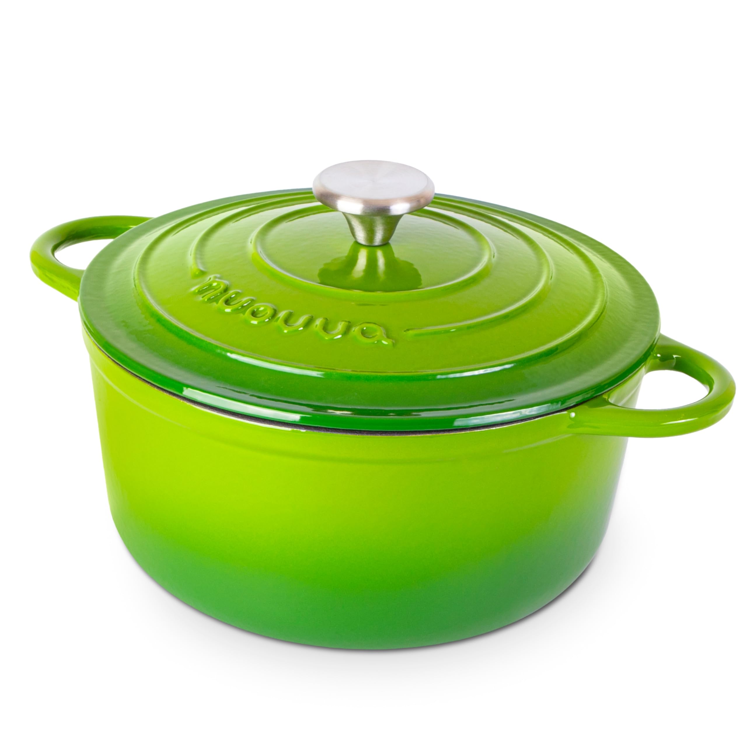 Cast Iron Pot with Lid – Non-Stick Ovenproof