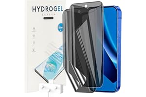 GEJEFA Privacy Screen Protector for Google Pixel 10a, 2 Pack Full Coverage 3D Curved Soft TPU Screen Film Google Pixel 10a[An