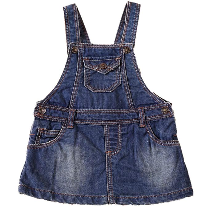 dungaree dress for baby girl