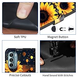 ACWDMKH for Moto G Stylus 5G 2022 Case Wallet with