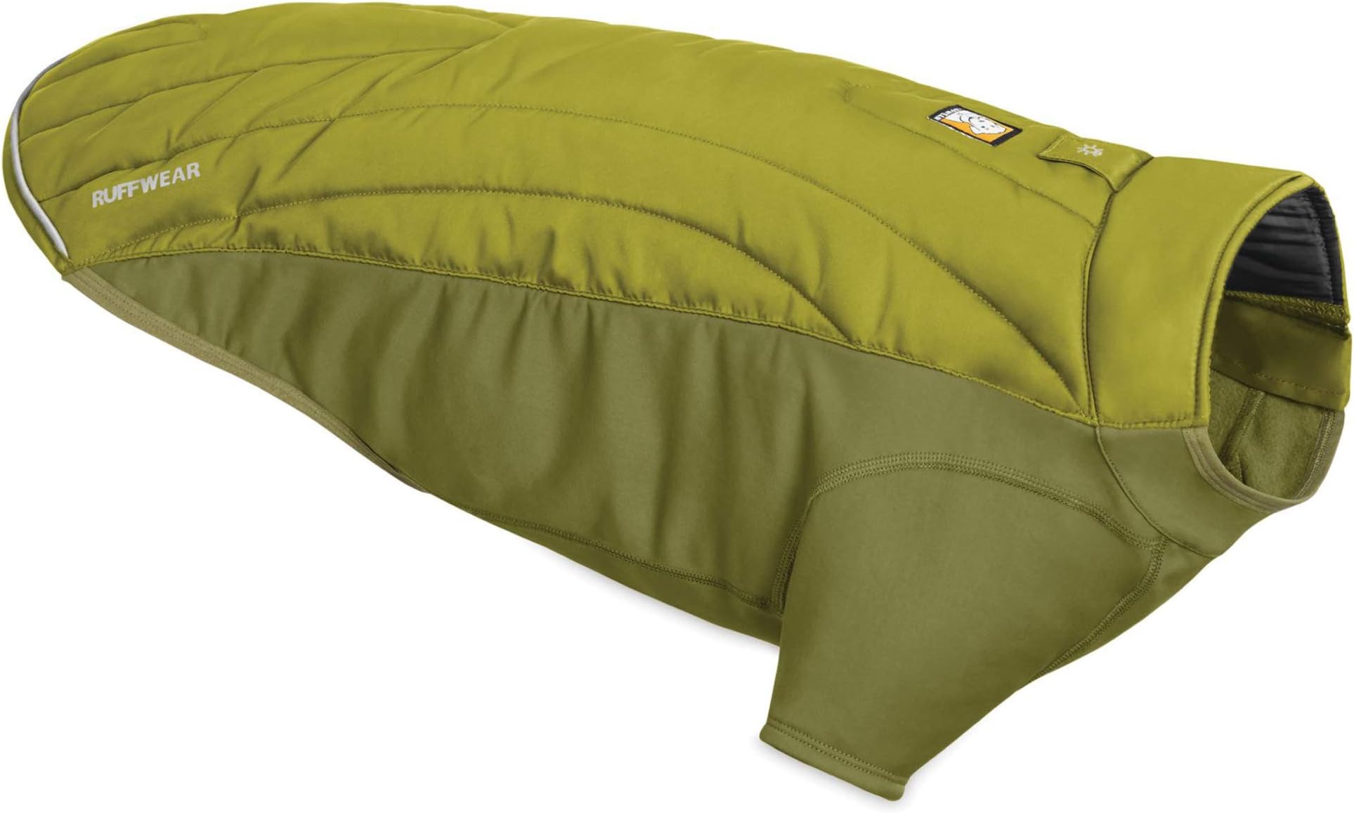 RUFFWEAR, Powder Hound Insulated, Water Resistant Cold Weather Jacket for Dogs, Forest Green, Large