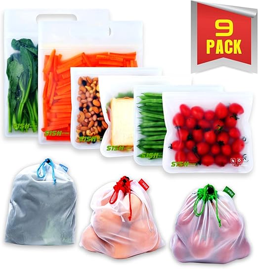 reusable sandwich bags amazon