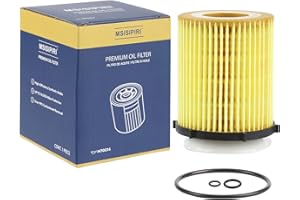 MSISIPIRI Oil Filter, Compatible with Mercedes-Benz C300, E300, E350, GLC300, GLE350, GLA250, GLB250, CLA250, GLC350e, Metris