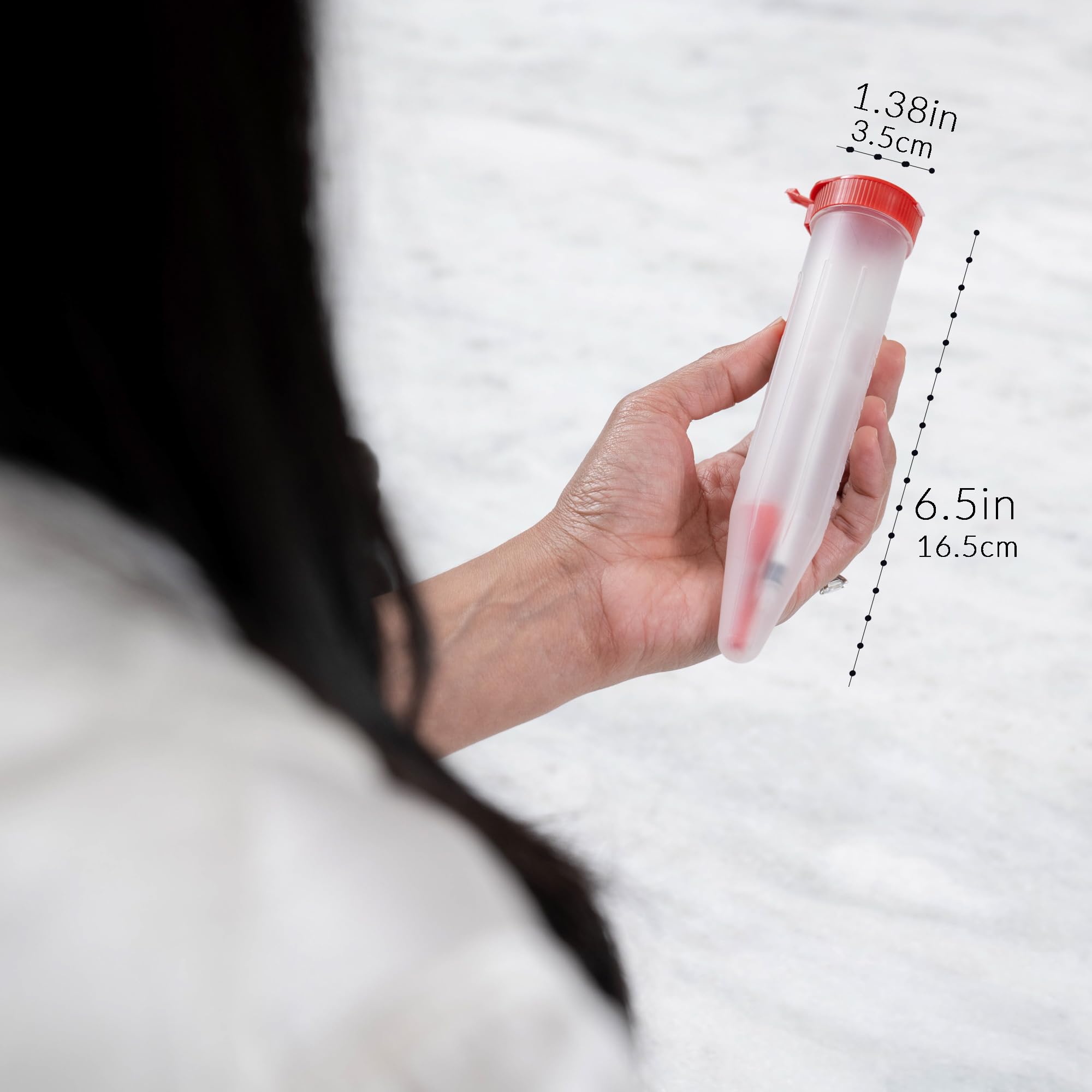 Single Use Travel Sharps Container - Transportable Sharp Containers for Needles, Syringes - Portable Small Sharps Container with Locking Lid - Puncture Resistant Needle Disposal Containers