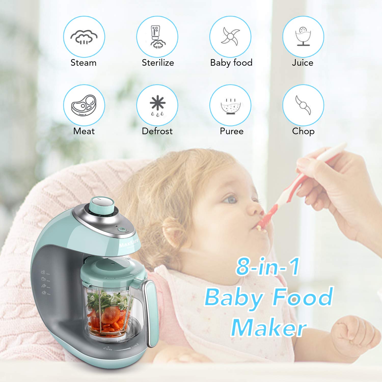 maxkare baby food processor
