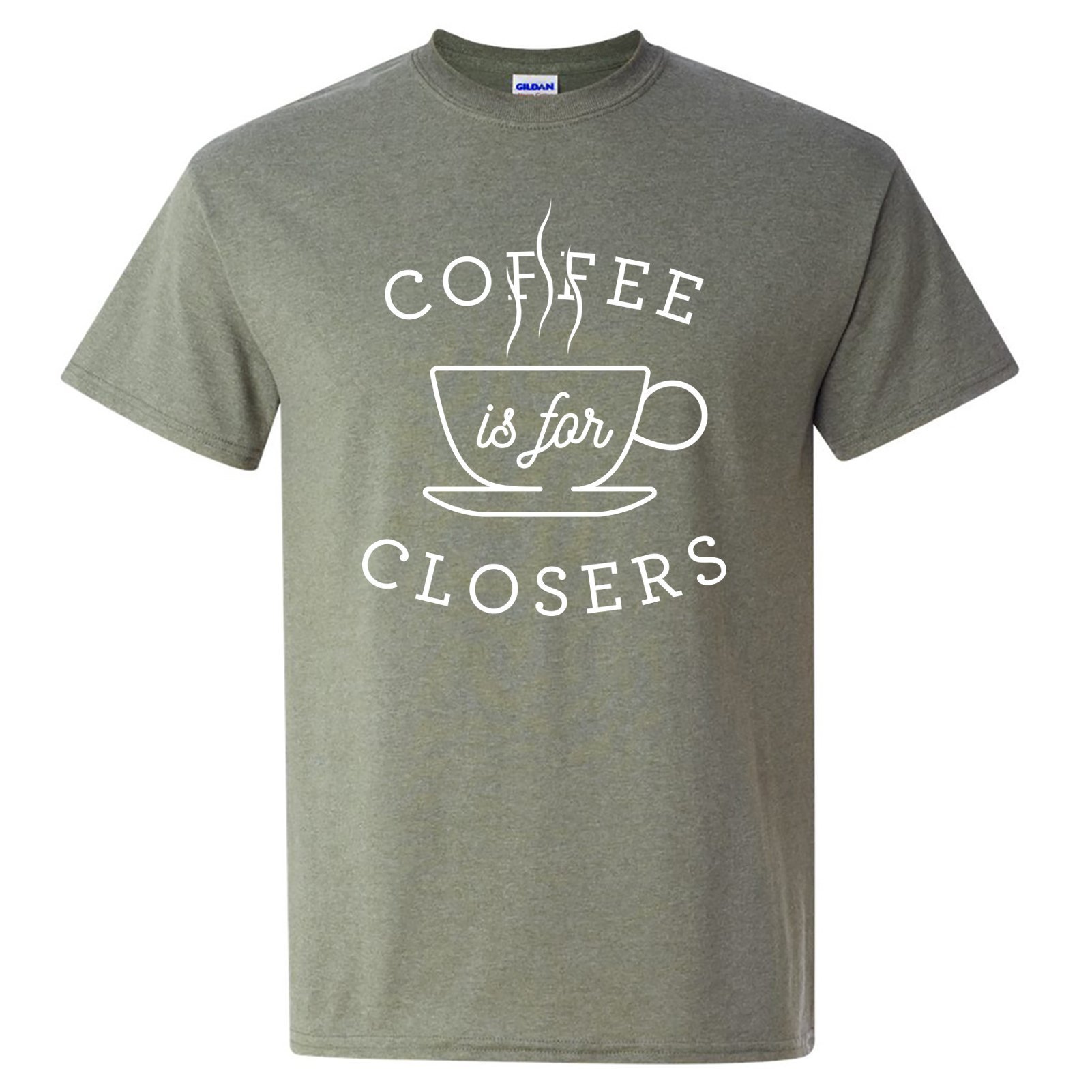 Coffee Is For Closers Funny Best Salesman Movie Quote T Shirt 2443