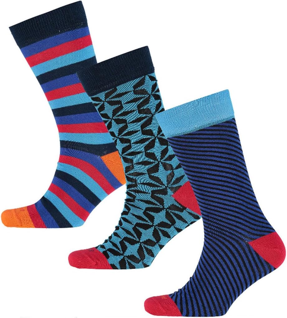 Duchamp London Formal Mens Socks 3 Pack Giftbox Size U.K 7-11