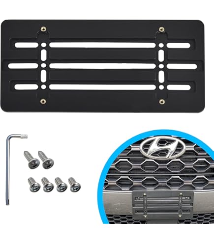 Front License Plate Bracket For Hyundai Santa Cruz 2022-2024 - OEM Replacement