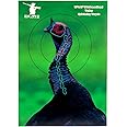 GearOZ Turkey Targets for Shotgun Patterning, 15PCS 12”x17” Splatter Target Stickers for Turkey Shooting Practice, Pre-Game Realistic Animal Target Self-Adhesive Reactive Paper Stickers for Practice