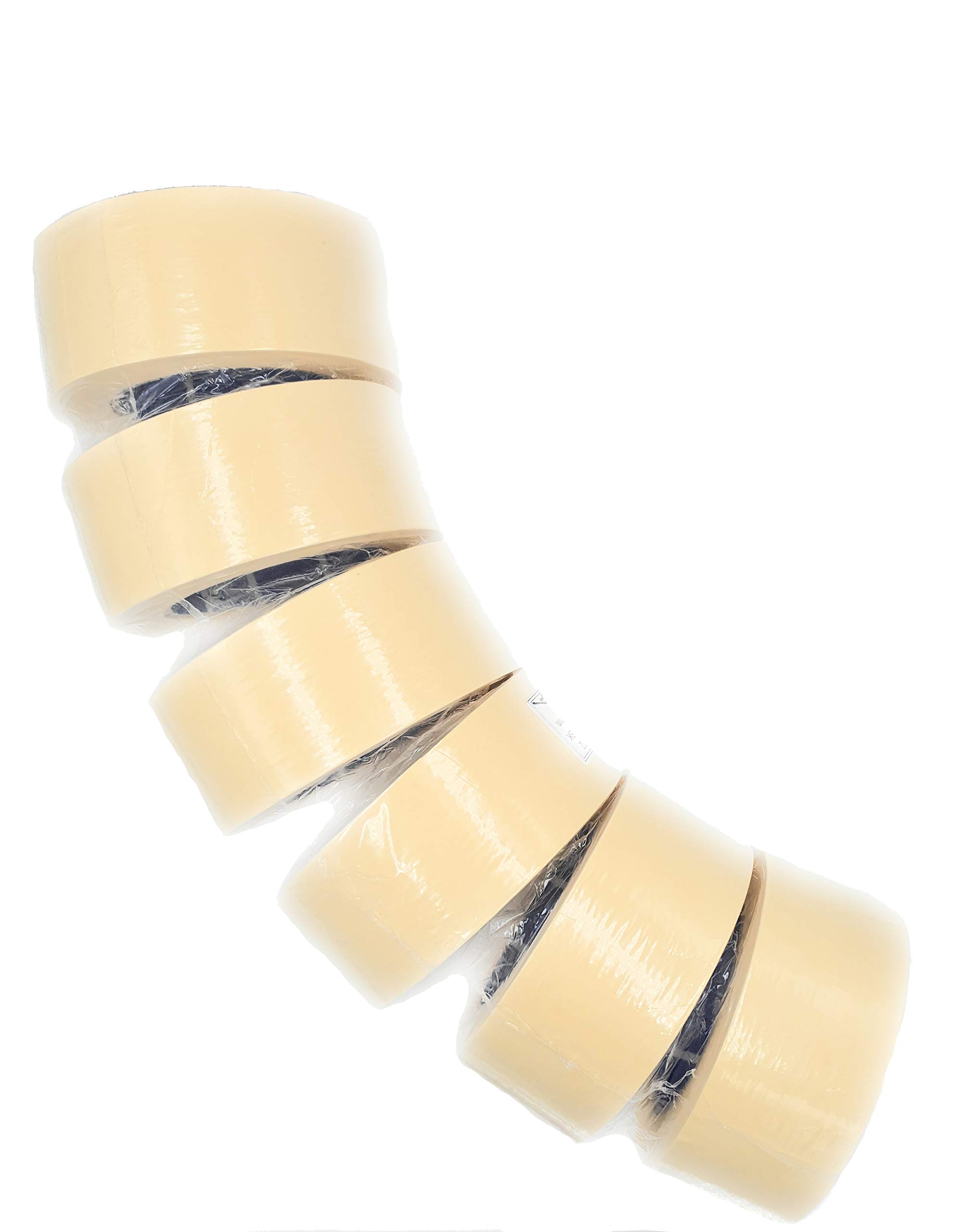 Paper Masking Tape for Painting, 54 yd x 1,96'', Tower of 6 Rolls
