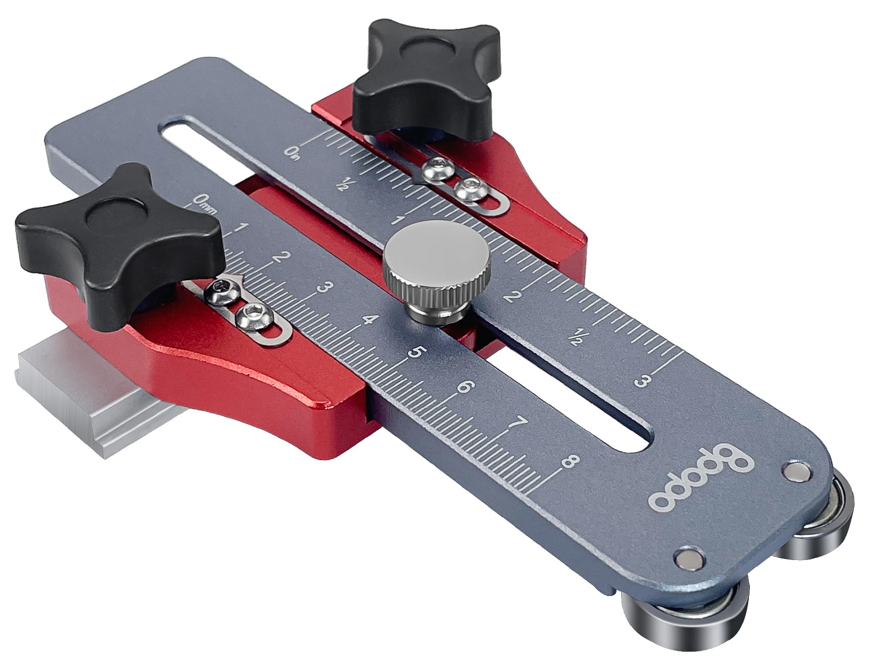 Table Saw Thin Rip Jig Guide for Cutting Repetitive Narrow Strips,Safe and Fast Ripping Guide fits for 3/4" X 3/8" T Slots,Compatible with Band Saws, Table Saws, and Routers