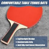 Flintronic Table Tennis Set 2 Rackets 3 Balls Carry Bag Indoor Outdoor view 5