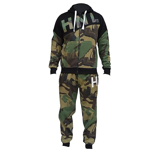 A2Z 4 Kids® Kinder Jungen Trainingsanzug HNL Aufdruck Kapuzenpulli & Boden Anzug Hosen Jogginganzug Jogginghose Größe 7-13 Ja