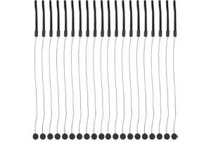 LIGIGWASH 20Pcs Camera Lens Caps Keeper Strap Anti-lost Elastic Holder for DSLR Cameras Secure Lens Caps with