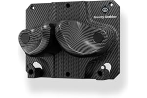 Gravity Grabber - Ultimate Wall Storage Rack for Skis and Snowboards | Damage-Free Storage | Fits Any Ski or Snowboard | (Carbon, 1)