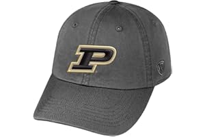 Top of the World Men's Adjustable Relaxed Fit Charcoal Icon Hat