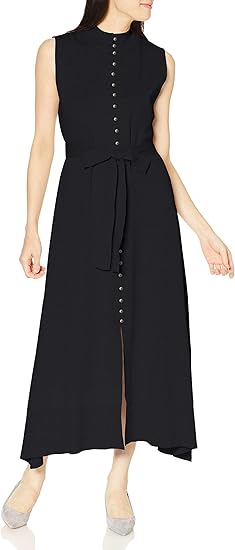 Amazon Co Jp セルフォード フレアニットワンピース Cwno3012 レディース Blk 日本 38 日本サイズ9 号相当 服 ファッション小物