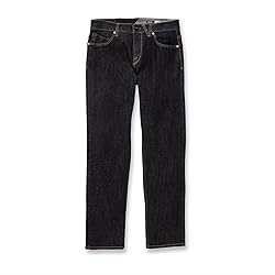 Volcom Men's Solver Denim Jean, Rinse, 28W x 32L