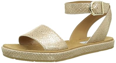 clarks champagne sandals