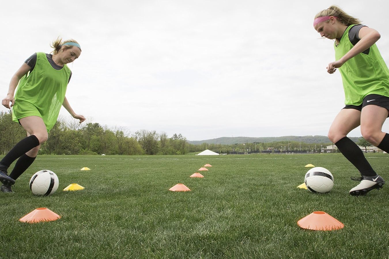Kwik Goal Hi-Vis Scrimmage Vest, Green, Adult : Soccer Training Aids : Clothing