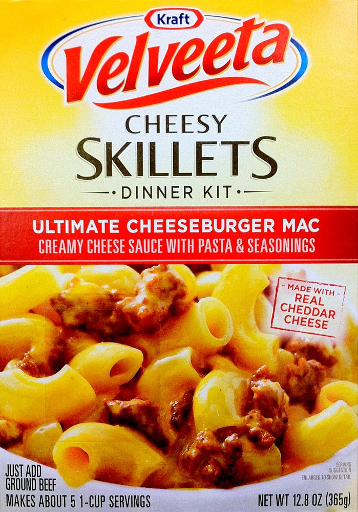 Velveeta Kraft Velveeta Cheesey Skillets Cheeseburger Mac