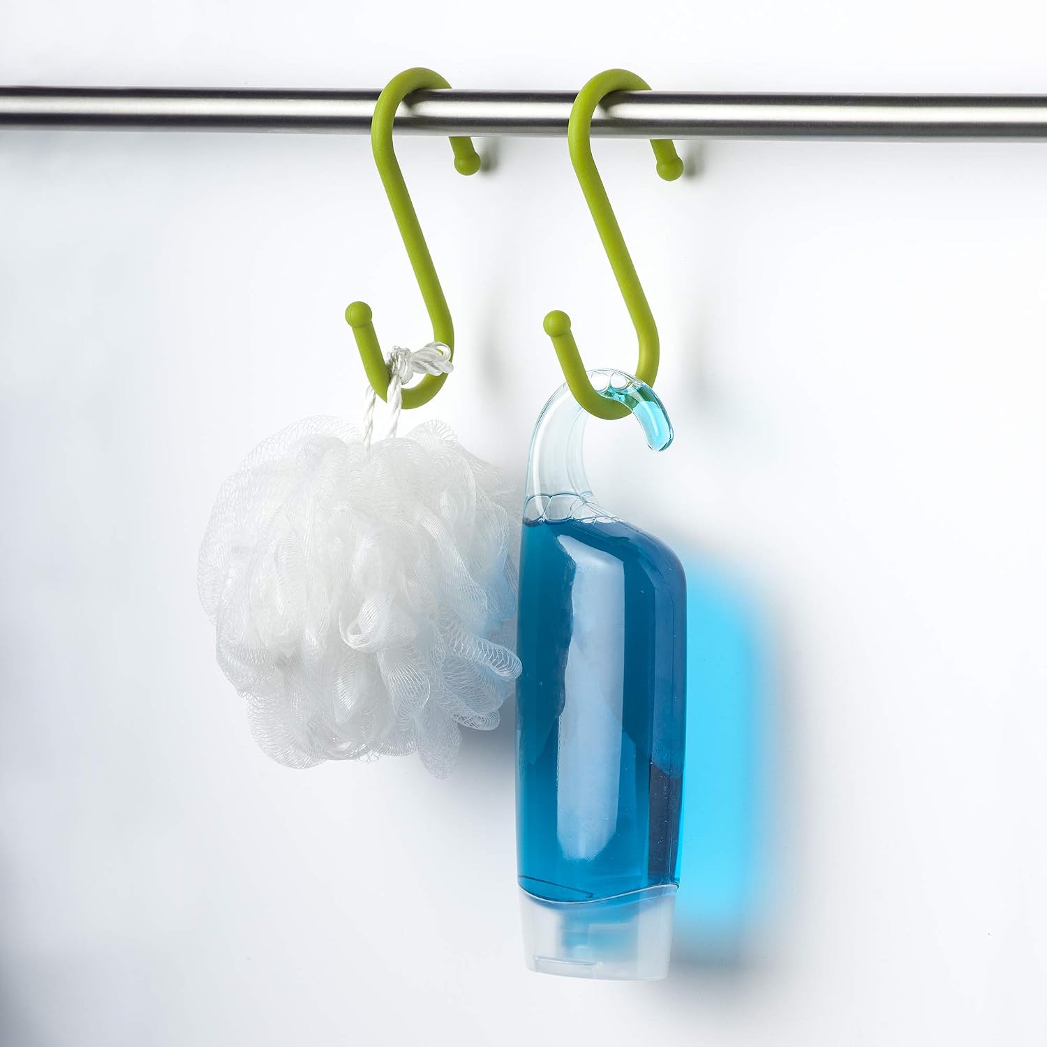 Zeal Silicone S Shape Hanging Hook, 12cm Set of 2 Lime - Image 5