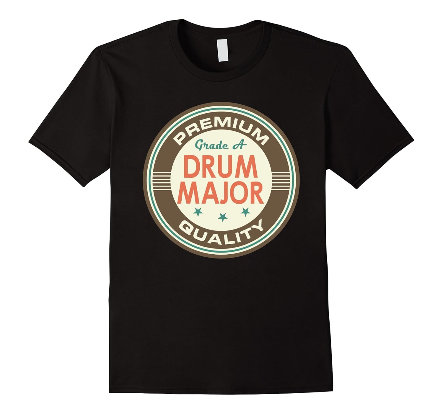 Drum Major Marching Band Music Tee Vintage Logo TshirtArt Artvinatee