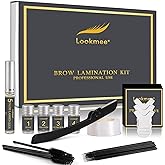 Lookmee 5-in-1 Lash Lift &amp; Eyebrow Lamination Kit - Professional DIY Eyelash Curler &amp; Perm Kit Eyelash Lift Kit &amp;, At-Home Long Lasting Salon Results, Beginner Friendly