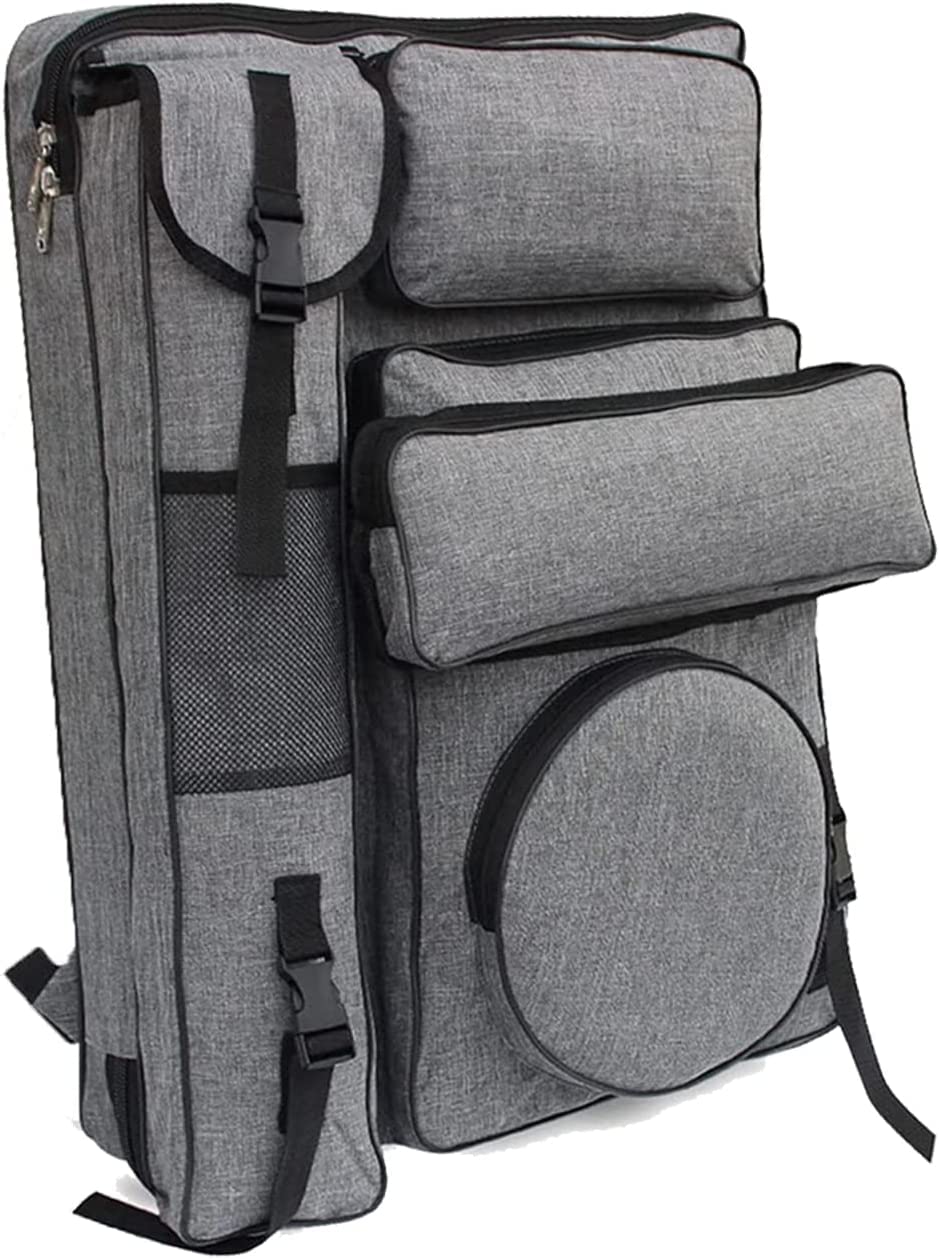 ITODA A2 Artist Portfolio Case - Multifunctional Art Carry Backpack With Handle, Portable Painting and Drawboard Bag, Waterproof Sketchpad Storage for Art Supplies