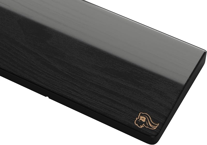 Reposamuñecas de Madera Fresno Blanco Antisudor Compact (Onyx) — foto 3 de 7