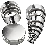 Round Cookie Cutters Set 12 Stainless Steel Circle Biscuit Cutters Baking Cookie Cutter Round Donut Cutter Pastry Cutter Ring