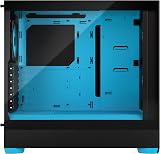 Fractal Design Pop Air RGB Cyan Core ATX Mid Tower Case 3x120mm Fans TG view 3