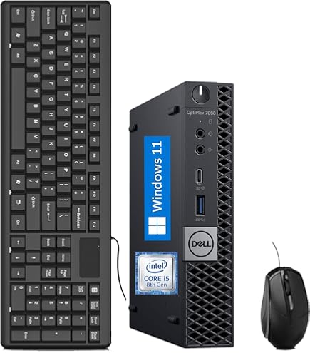 DELL ミニPC/ Core i5-8500T/16GB/SSD500GB Amazon.com: Dell Mini PC Windows 11 Pro OptiPlex 3060 Mini