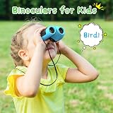 EUTOYZ Binoculars for Kids 3-12 Years Old, 8X Magnification, Boys & Girls Gift, view 2