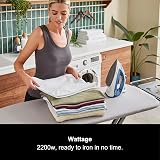 Morphy Richards LightGlide Steam Iron Ceramic Non Stick Soleplate 2200W view 7