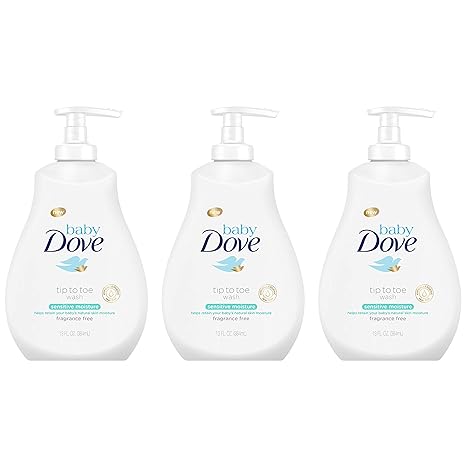 dove unscented baby wash