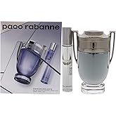 Paco Rabanne Invictus Men 2 Pc Gift Set 3.4oz EDT Spray, 0.68oz EDT Spray