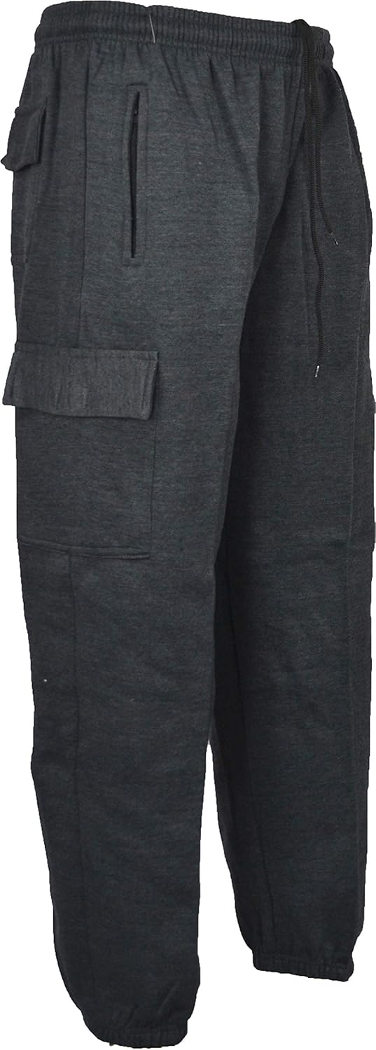 mens cargo tracksuit bottoms